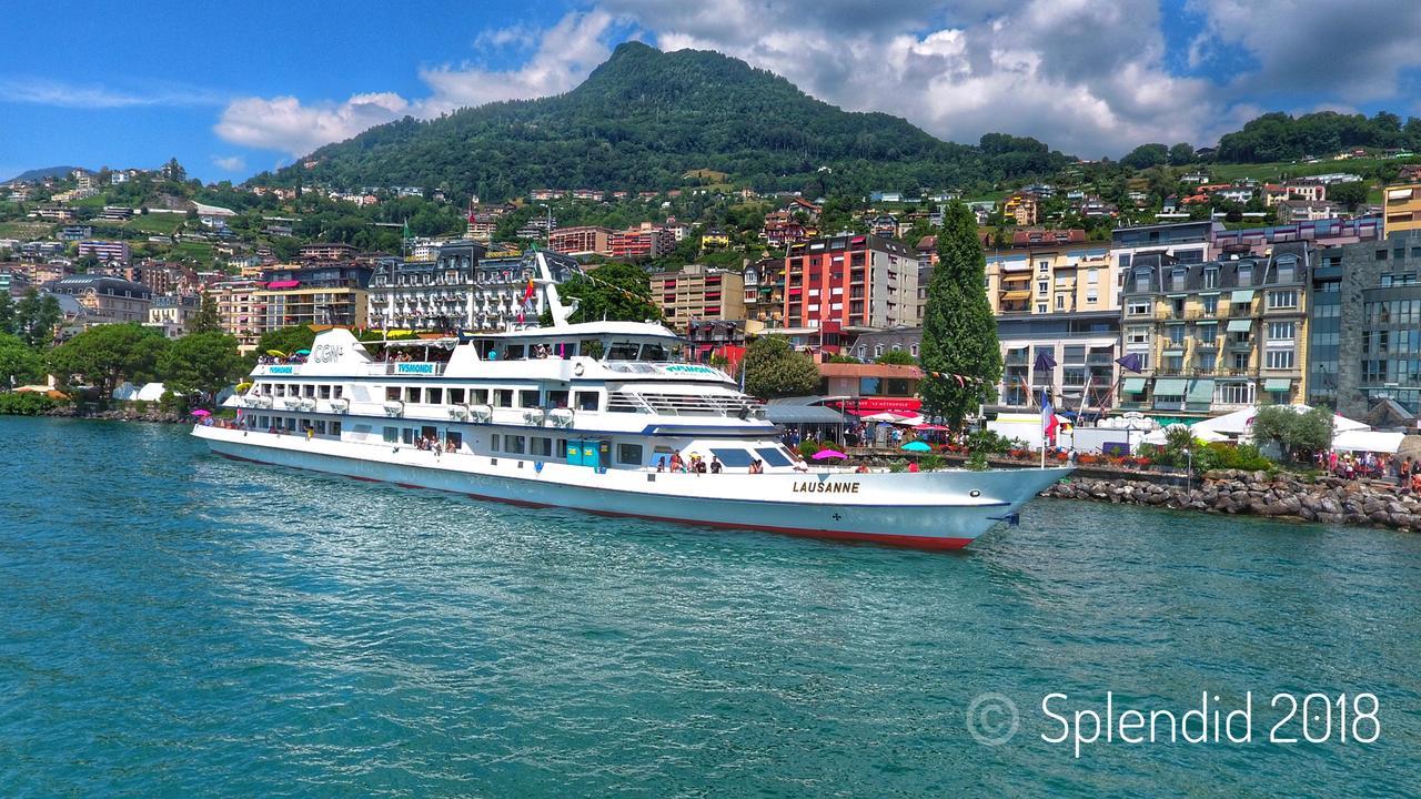 Hotel Splendid Montreux Buitenkant foto